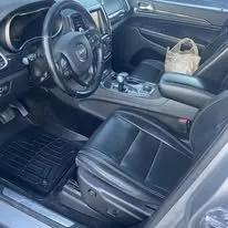 Jeep Grand Cherokee after interior detail in Idaho Falls — restored leather and clean floors